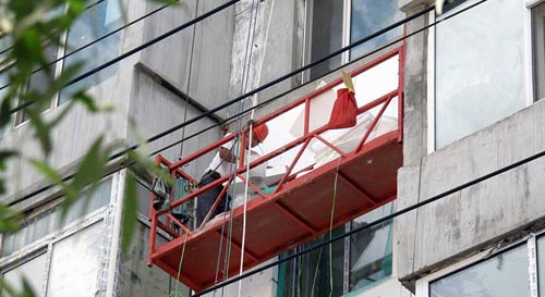 沈陽吊籃出租如何做好懸空作業(yè)的防護(hù)？