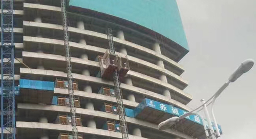 沈陽(yáng)高空吊籃施工完成后：安全放置，守護(hù)每一寸空間